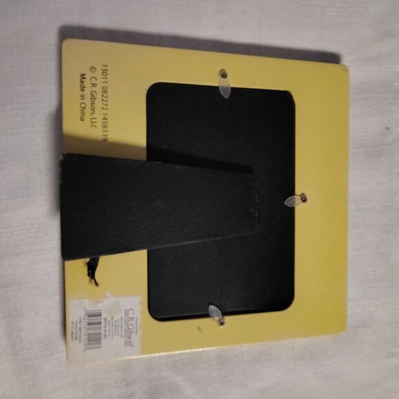 My First Birthday Photo Frame 4X6 Picture Holder CR Gibson Turtle Yellow Design - Picture 14 of 16